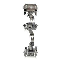 Protex brake caliper RH rear Ford Telstar 1992-1995 2.5 KL V6 1 piston floating with mech park (MPB) type