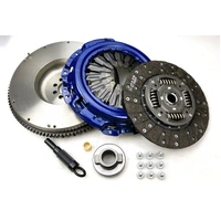 Heavy Duty Blusteele Clutch Kit Billet Steel Flywheel For Nissan Navara D22 ZD30