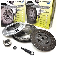 Blusteele Clutch Kit & Solid Flywheel For Nissan Navara D40 2.5 YD25DDTI 2005-10
