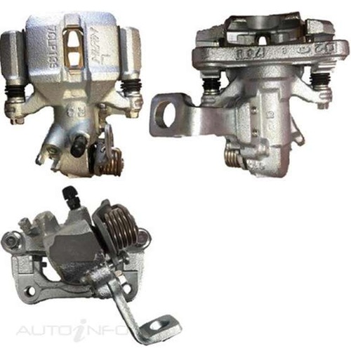 Protex brake caliper LH rear Honda Civic EJ 1999-2000 1.6 D16Y 1 piston floating with mech park (MPB) type