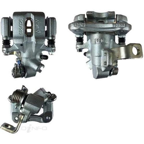 Protex brake caliper LH rear Honda Civic GLi ES 2000-2002 1.7 D17Z1 1 piston floating with mech park (MPB) type