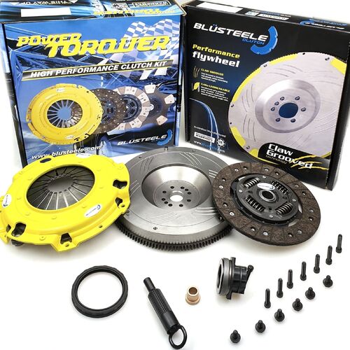 Blusteele Stage 2 Heavy Duty Clutch Kit for Holden Commodore VR V8 W/Flywheel