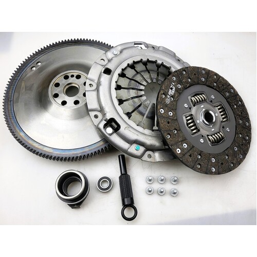 Blusteele Clutch Kit and Solid Flywheel For Ford Ranger PJ 3.0Ltr 4/09-8/11