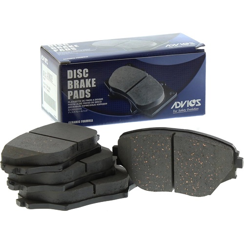 Aisin Advics rear brake pads pair Toyota Landcruiser HZJ105R 1HZ 4.2 Diesel