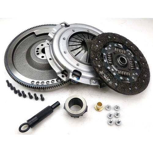 Blusteele Clutch Kit Inc Solid Flywheel For Holden Commodore 3.8 V6 VS VT VX VY