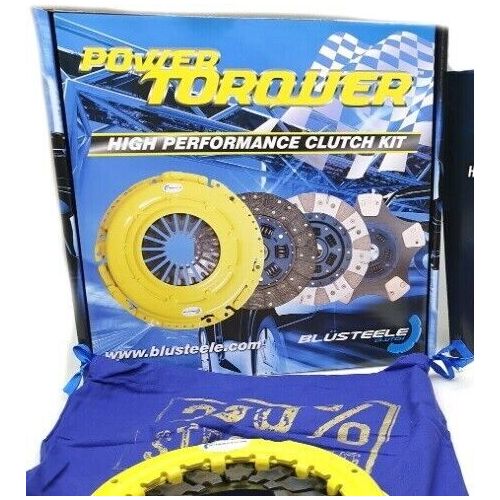 Blusteele Stage 2 Organic Clutch Kit For Subaru Impreza WRX G3 2.5L 5-Speed