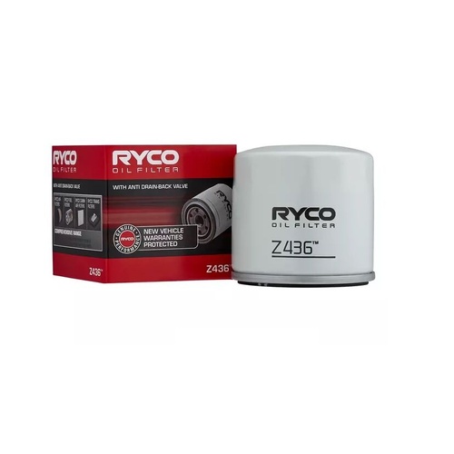 Ryco oil filter for Nissan 200SX S14 S15 2.0 SR20DET Turbo 1994-2003 Z436