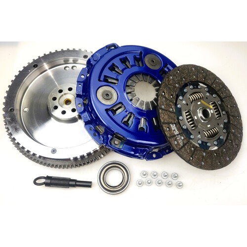 Blusteele Heavy Duty Clutch Kit Flywheel For Nissan Navara D40 TDI YD25DDT 275mm