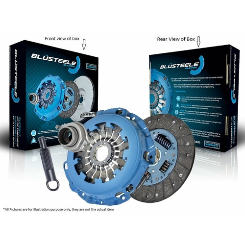 Heavy Duty Clutch Kit For Mitsubishi Triton MK 2.8L Diesel 4M40 Non-Turbo