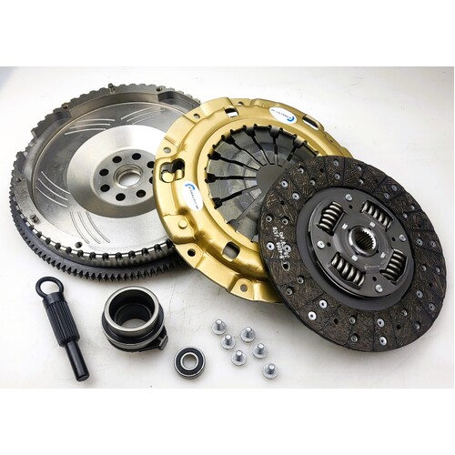 Survivor Heavy Duty Clutch Kit & Solid Flywheel For Mazda BT-50 3.0L 3.0 MZR-CD
